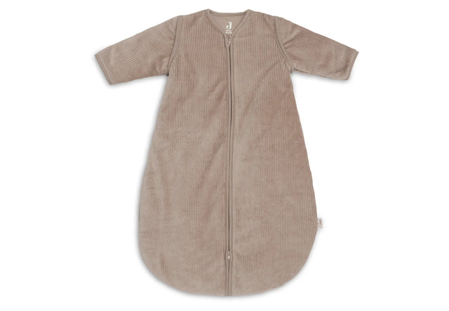 Jollein miegmaišis su nusegamomis rankovėmis 2.5–3.5 TOG Rib Milky Coffee