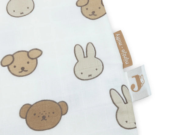 Jollein kūdikio muslino miegmaišis 0.5 TOG Miffy and Friends