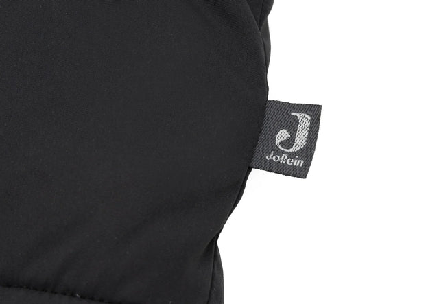 Jollein šiltos pirštinės vežimėliui su buklė pamušalu, Black