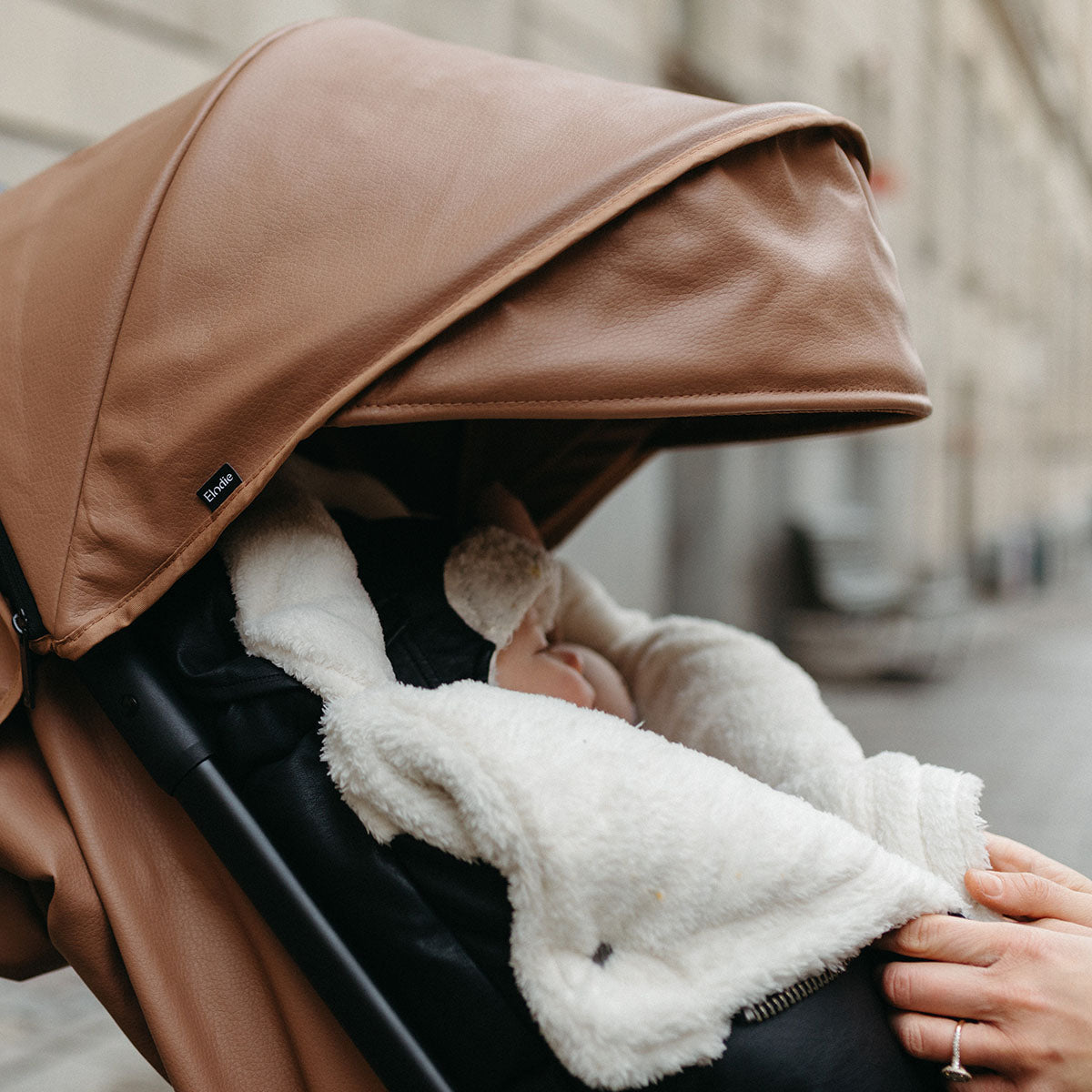 Elodie Details žieminis vokelis kūdikiui Aviator Black