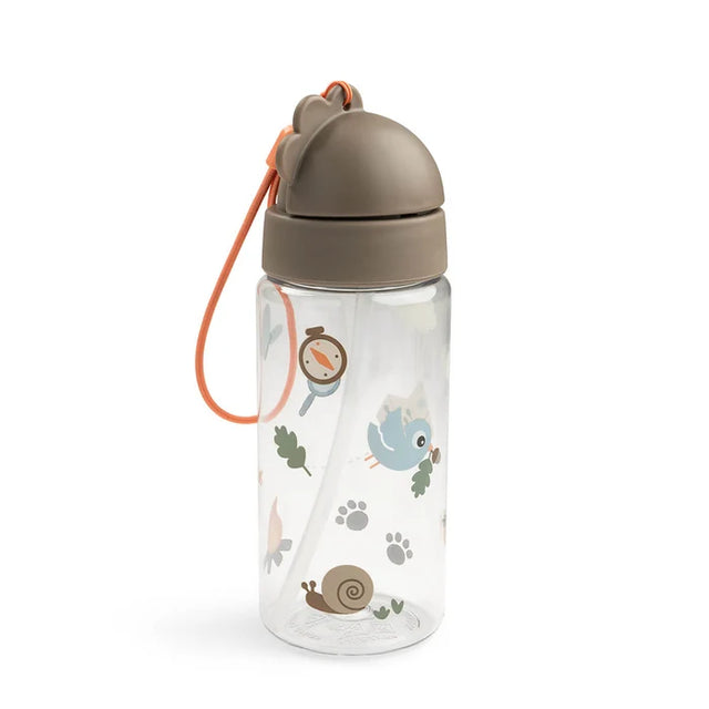 Done by Deer gertuvė su šiaudeliu Tiny Trails Sand, 350 ml