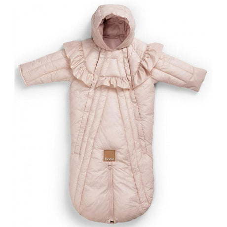 Elodie Details žieminis vokelis - kombinezonas kūdikiui Powder Pink