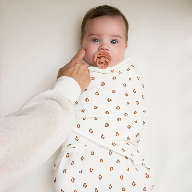 Meyco Baby kūdikio vystymo miegmaišis 0–3 mėn., Mini Panther Soft Pink – TOG 1.0