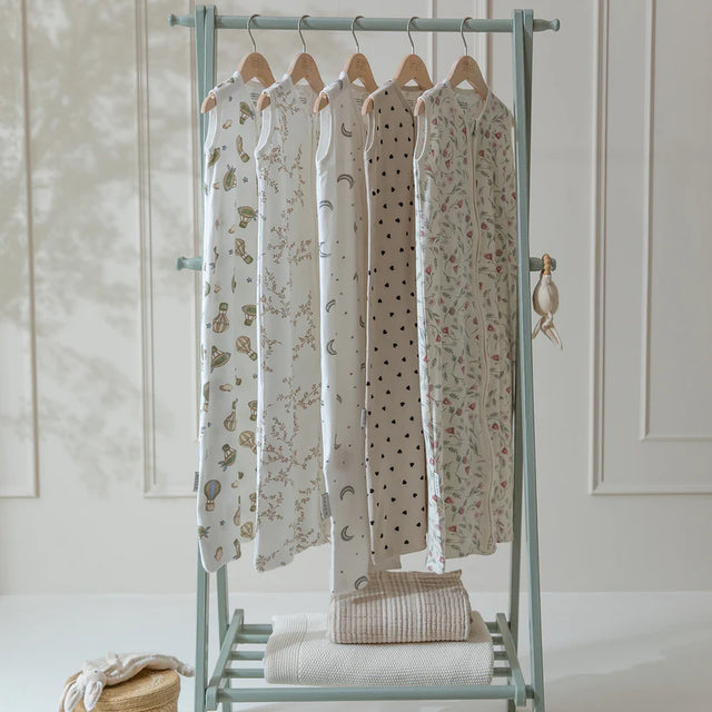 Meyco Baby medvilninis kūdikio miegmaišis Flower Multicolour, TOG 0.3