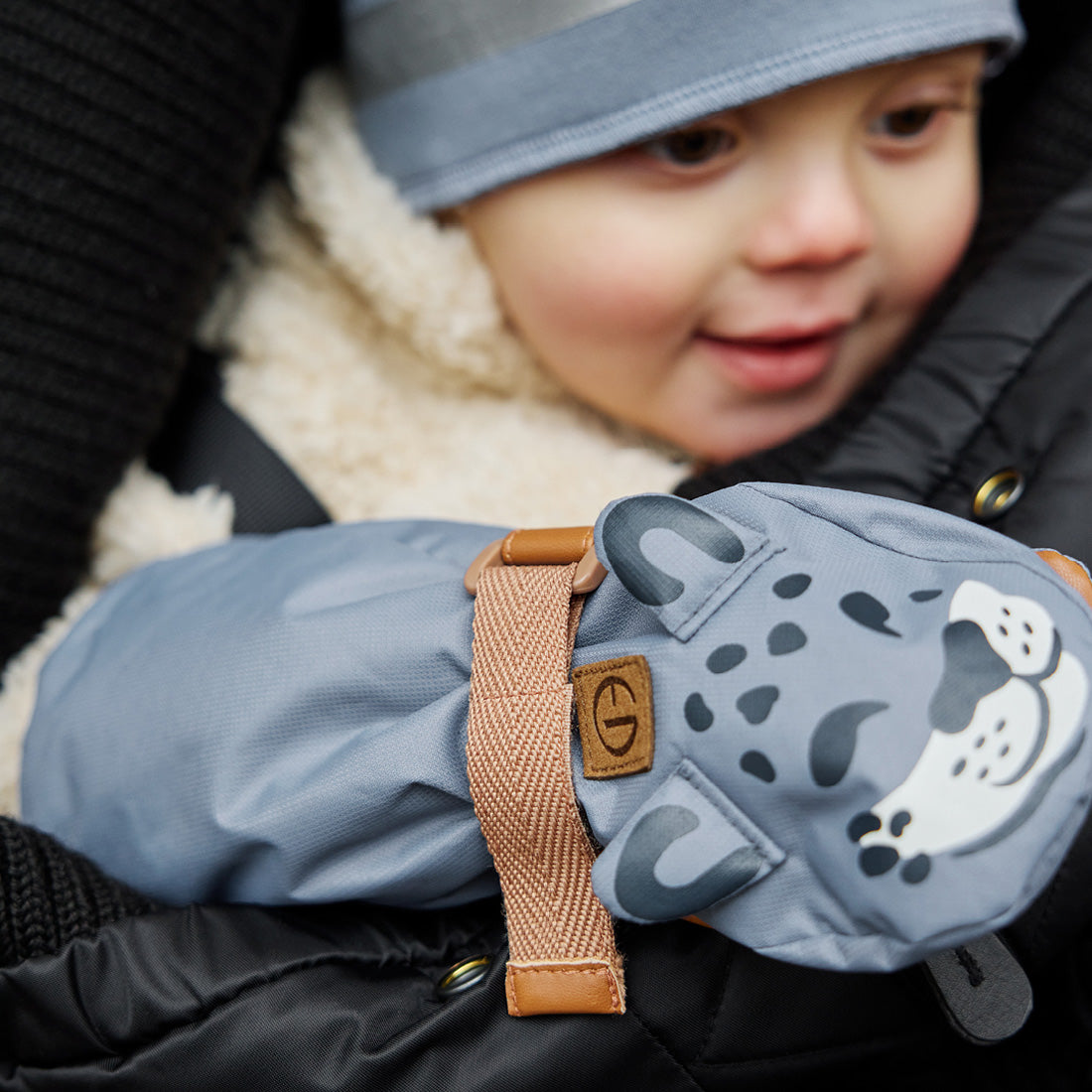 Elodie Details žieminis vokelis kūdikiui Pilot Black