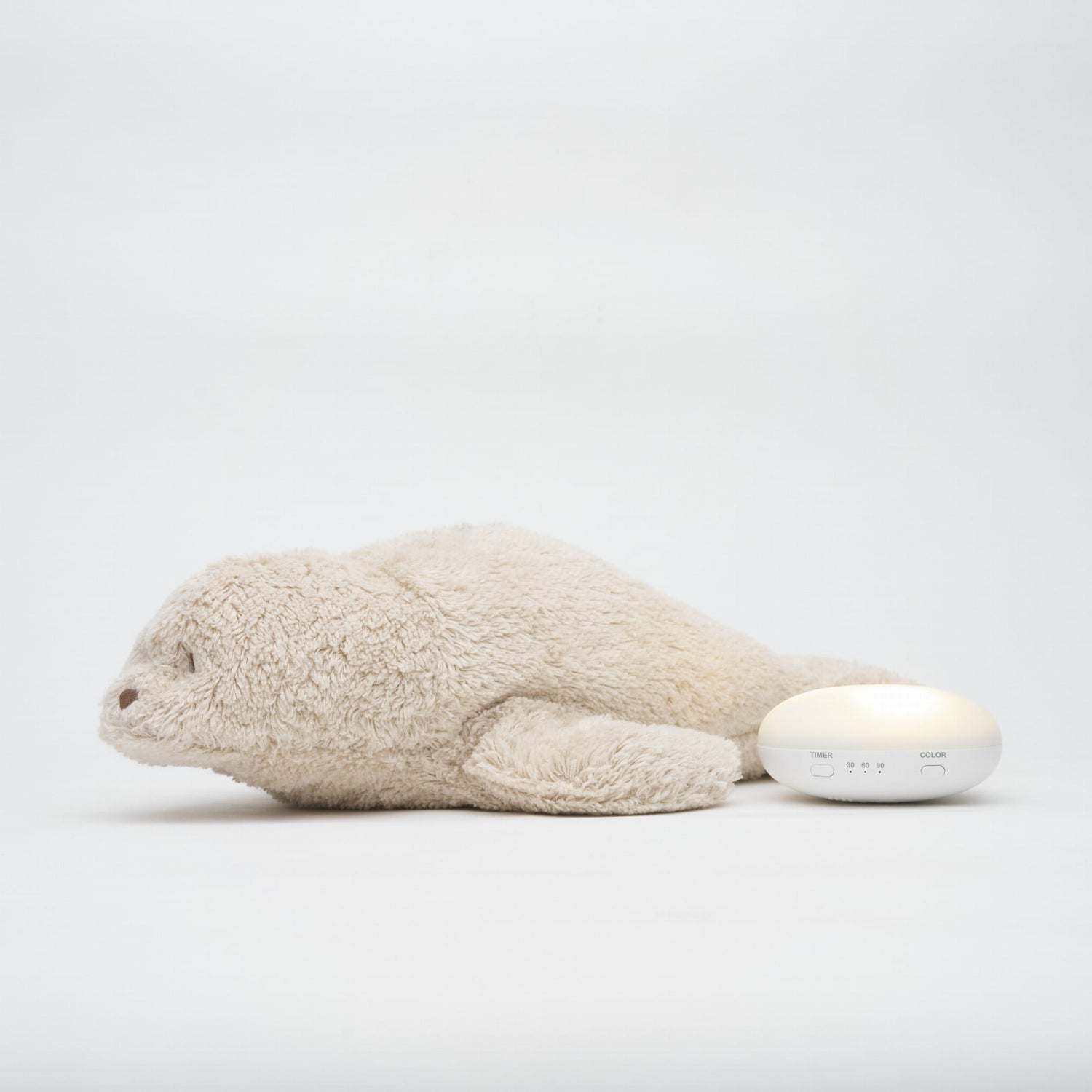 Moonie 2.0 migdukas ruoniukas Organic Humming Seal - Sand su garso įrašymo funkcija