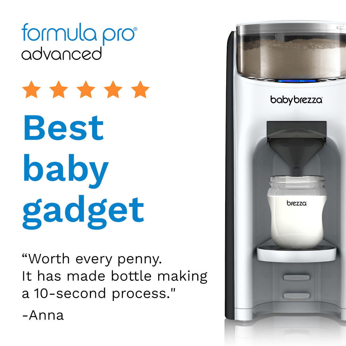 Baby Brezza Formula Pro Advanced (mitmed värvid)