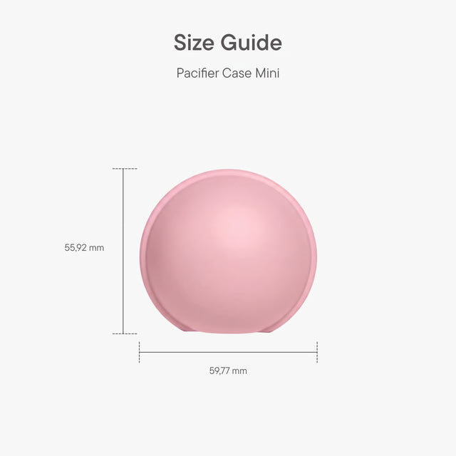 BIBS čiulptuko dėklas Pacifier Case Mini - baby-pink