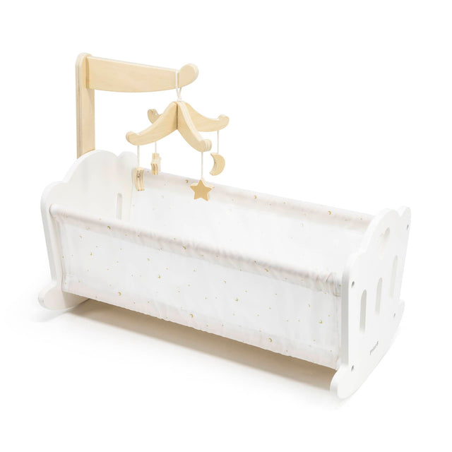 PolarB medinė lėlių lovytė