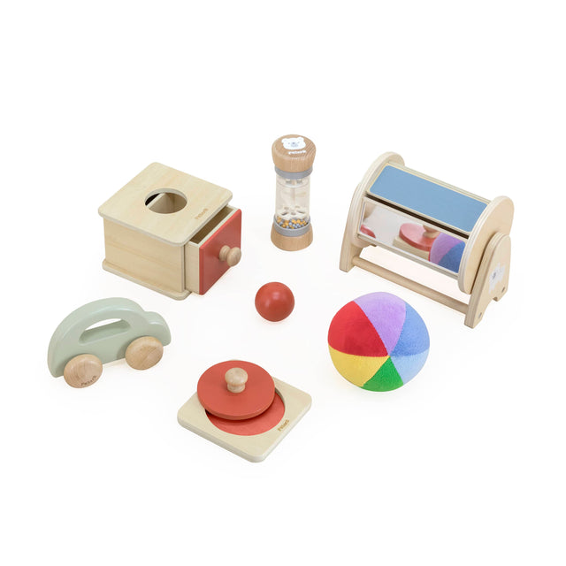 PolarB medinis edukacinis žaislų rinkinys Grow-with-Me Box (6 - 12 mėn.)