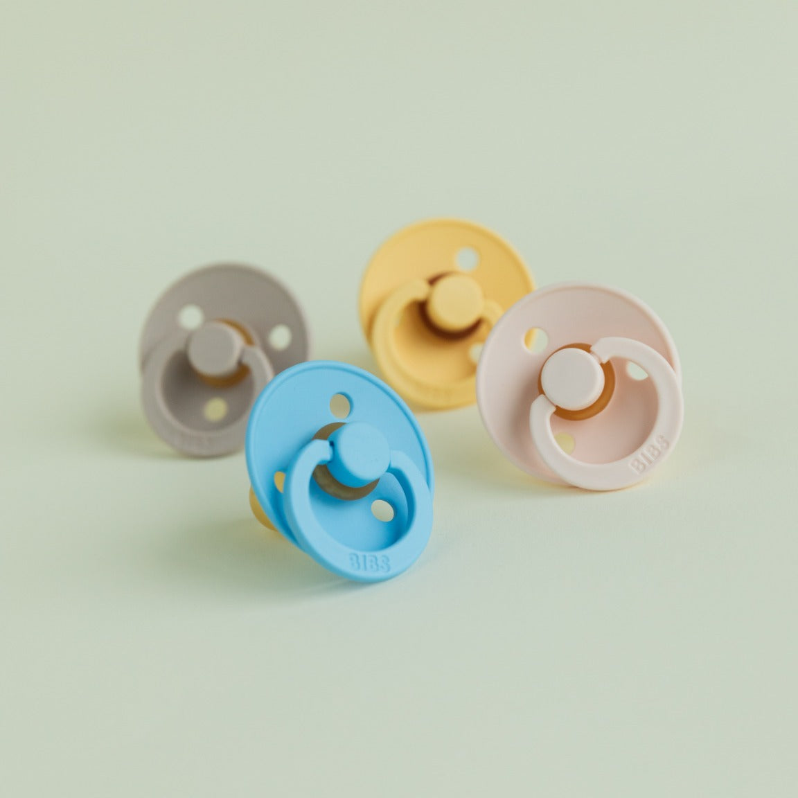 BIBS čiulptukų rinkinys 2 dydis (6 - 18 mėn.) Mushroom/Breeze