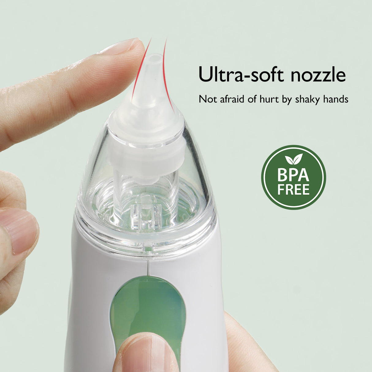 BBLUV Rinö elektriskais deguna aspirators