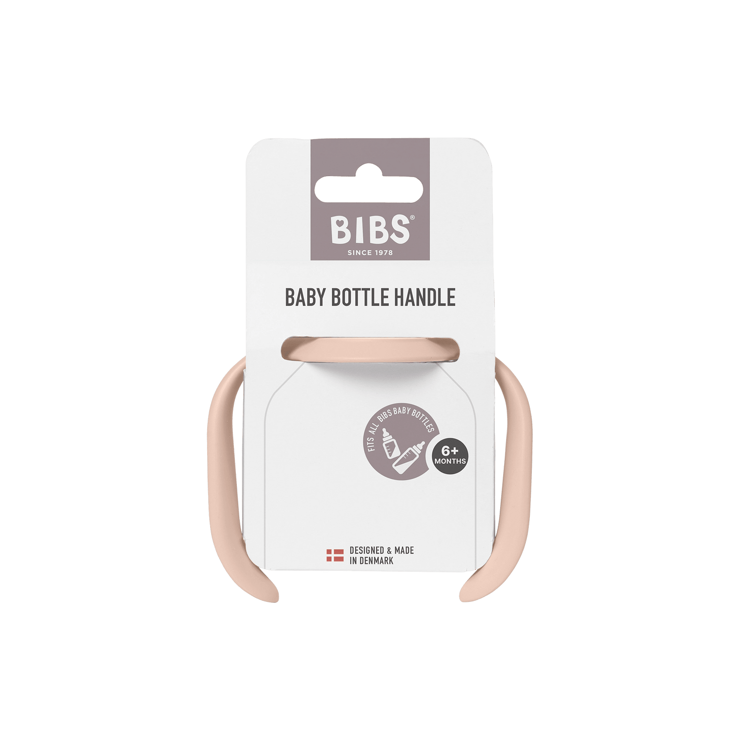 BIBS buteliuko rankenėlė (Blush)