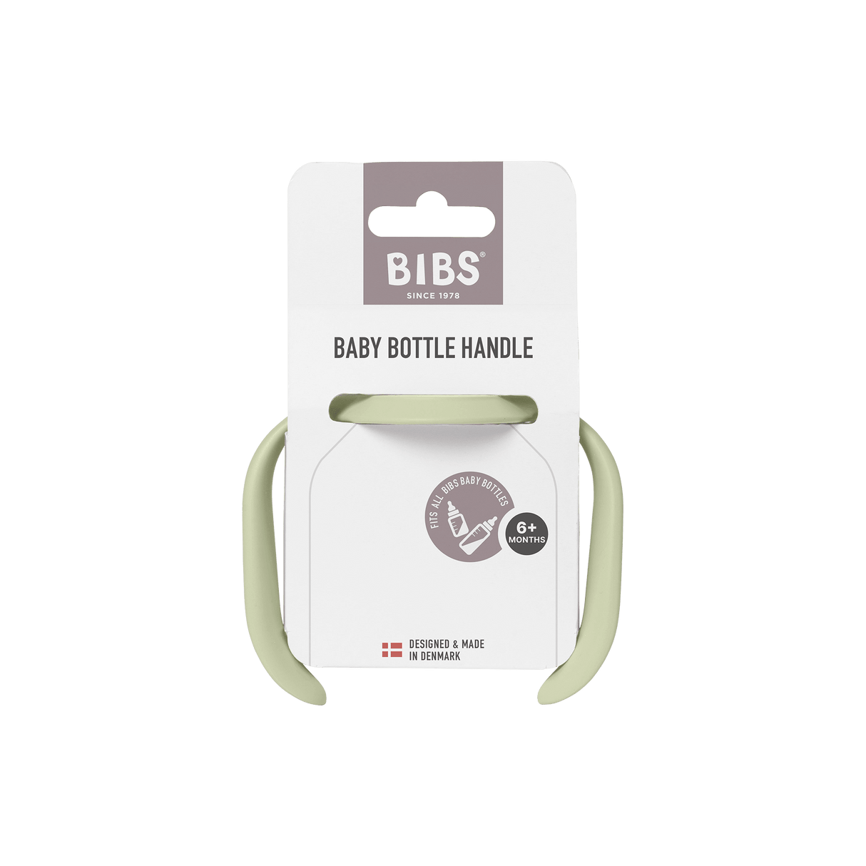 BIBS buteliuko rankenėlė (Sage)