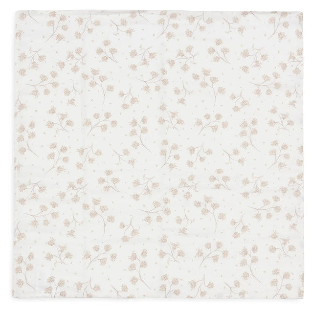 Jollein muslino vystyklai Leafy Dreams 70x70 cm, 3 vnt.