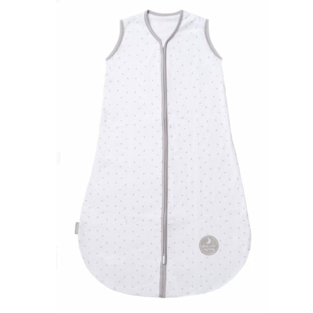 Natulino SuperLite viensluoksnis kūdikių miegmaišis (White Grey Little Leaves / warm grey spalva)