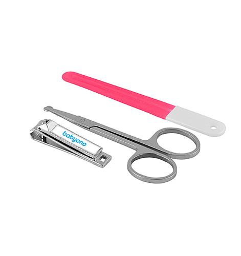 BabyOno bērnu manikīra komplekts (brūns)