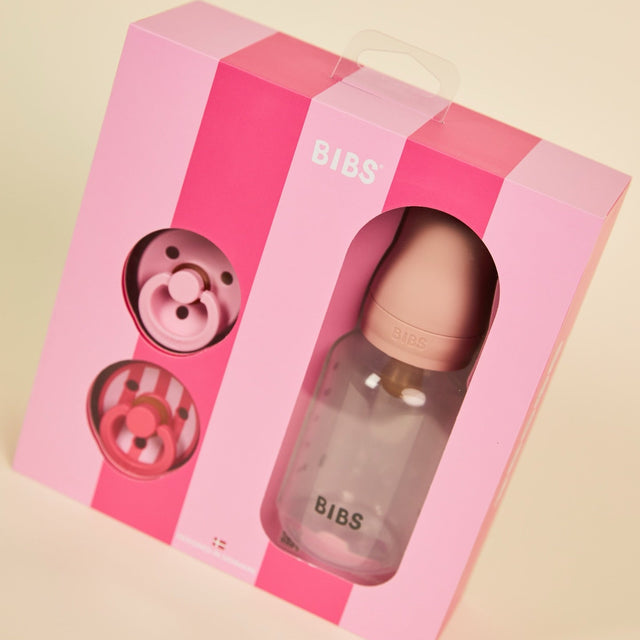 BIBS dovanų rinkinys kūdikiui Baby Sprinkle Gift Set Blush