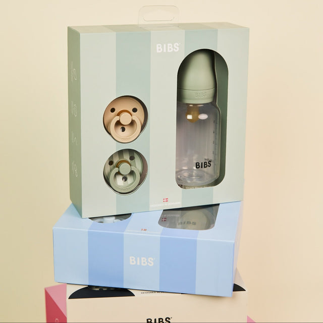 BIBS lutikomplekt suurus 2 (6 - 18 kuud) Sky Blue / Baby Blue