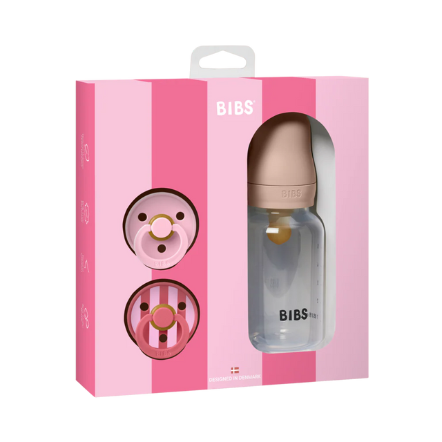 BIBS dovanų rinkinys kūdikiui Baby Sprinkle Gift Set Blush