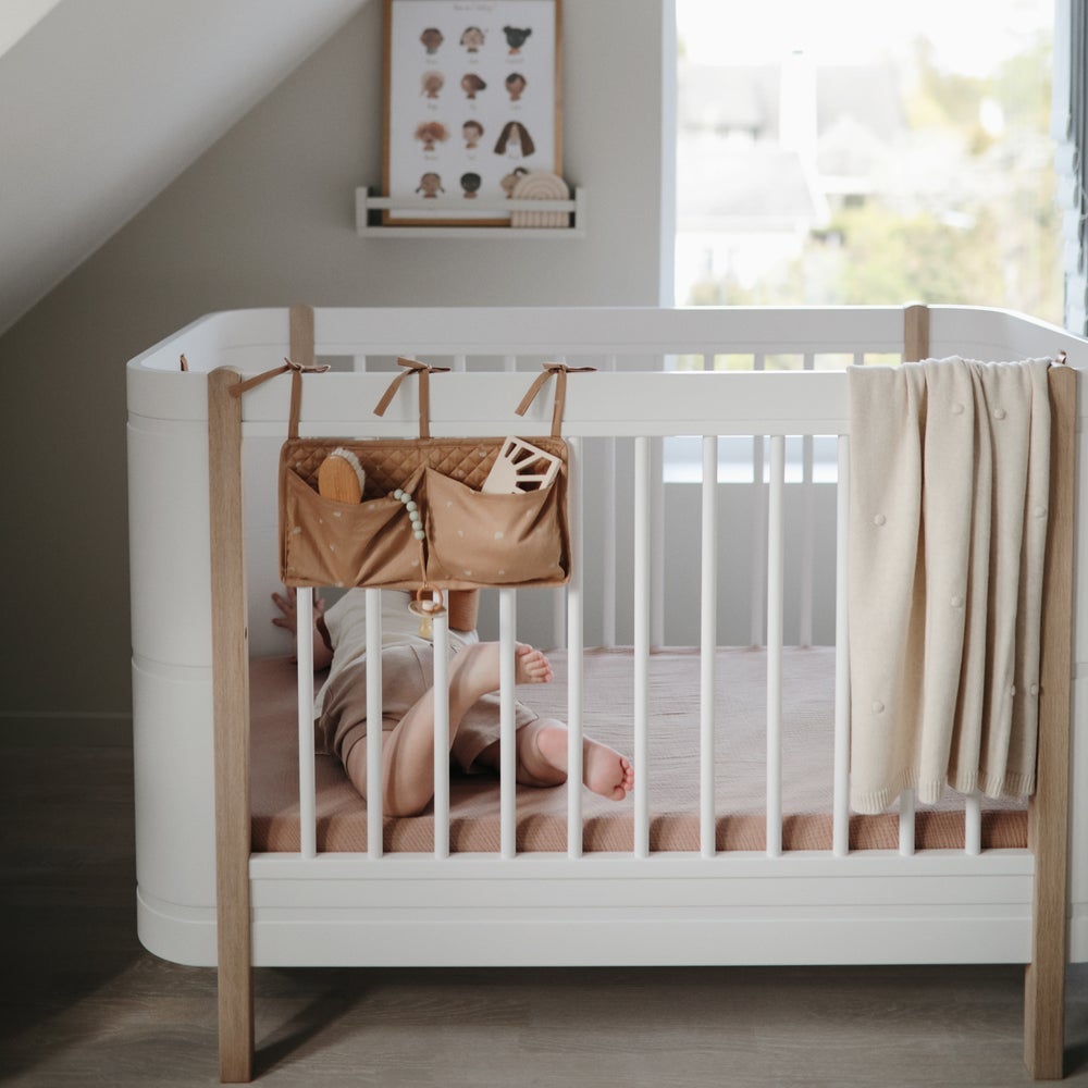 Mushie muslino paklodė iš organinės medvilnės Blush