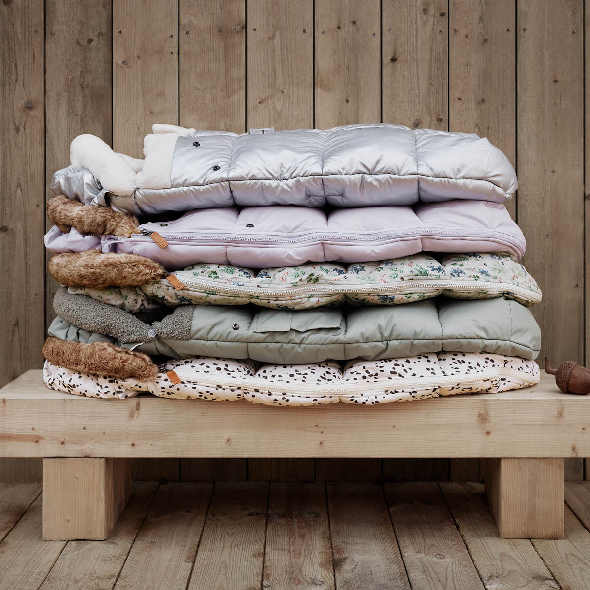 Elodie Details žieminis vokelis kūdikiui Silver Sheen