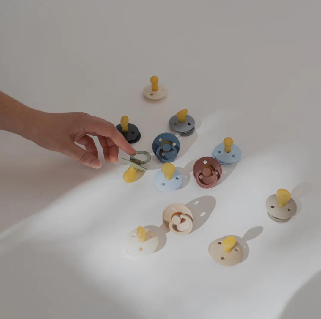 BIBS čiulptukų rinkinys 1 dydis (0 - 6 mėn.) Anatomical Island Sea / Forest Lake