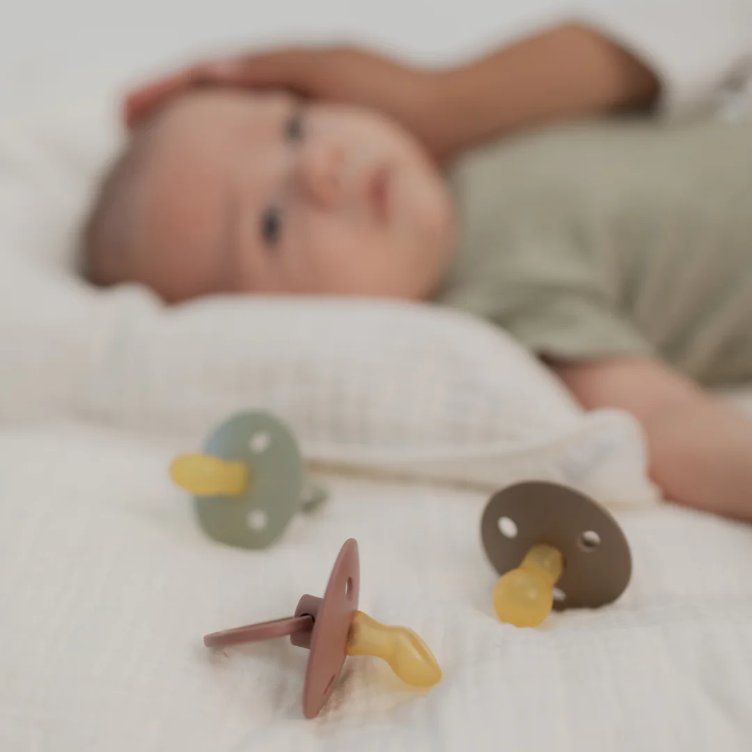 BIBS čiulptukų rinkinys 1 dydis (0 - 6 mėn.) Anatomical Island Sea / Forest Lake