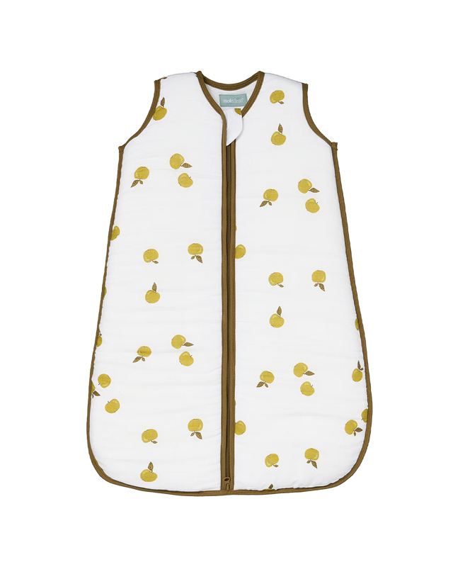 Molis&Co kūdikio miegmaišis iš bambuko muslino TOG 2.5 Apples