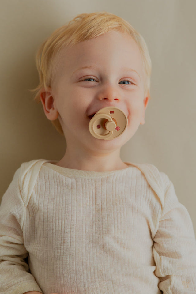 BIBS knupīšu komplekts 2. izmērs (6 - 18 mēn.) Priede / Rudzupuķe