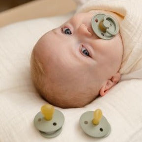 BIBS čiulptukų rinkinys Colour Try-it 3 vnt. Sage