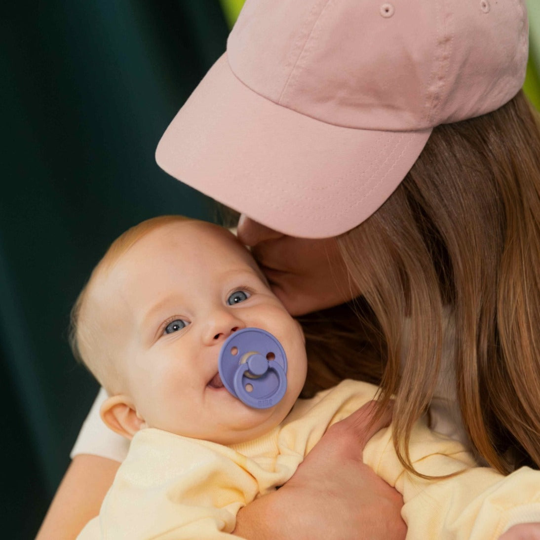 BIBS čiulptukų rinkinys 1 dydis (0 - 6 mėn.) Bubblegum / Peri