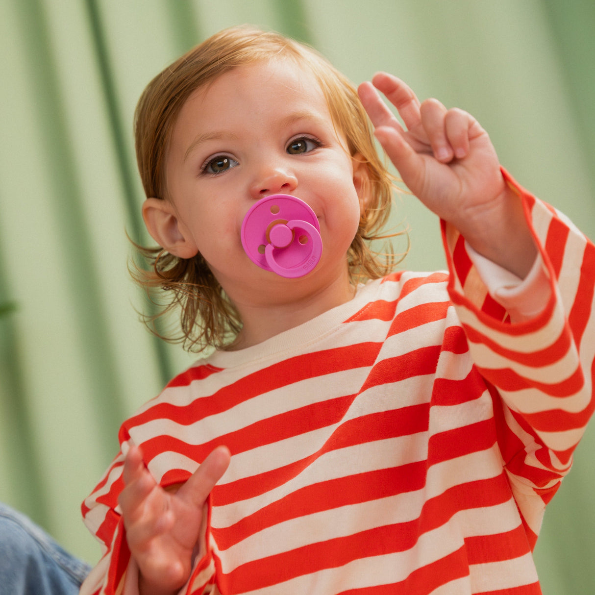 BIBS knupīša komplekts 2.izm (6 - 18 mēn) Bubblegum / Peri