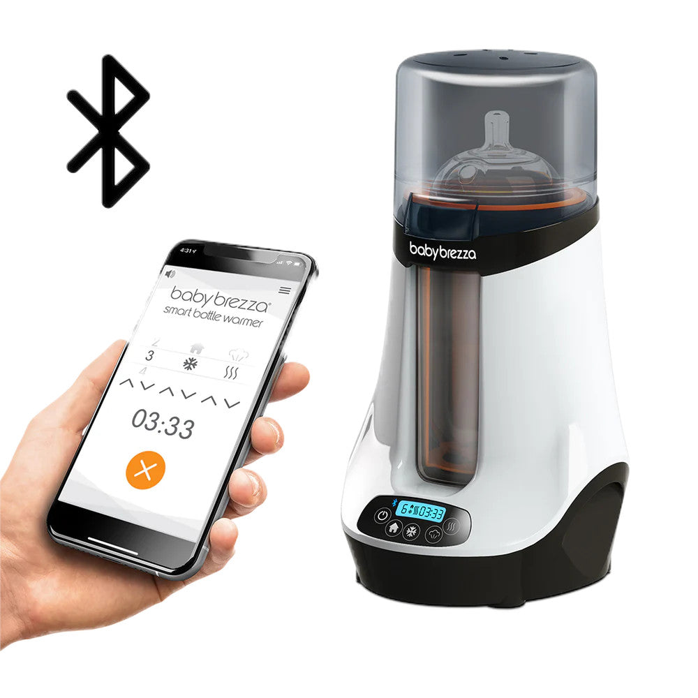 Baby Brezza Safe un Smart viedais pudeļu sildītājs