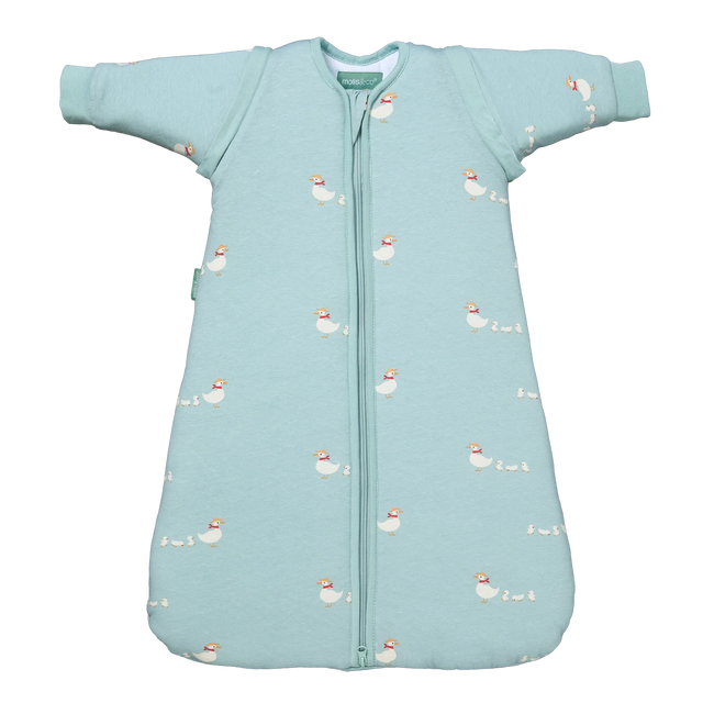 Molis&Co kūdikio miegmaišis su nusegamomis rankovėmis TOG 2.5 Duck Family