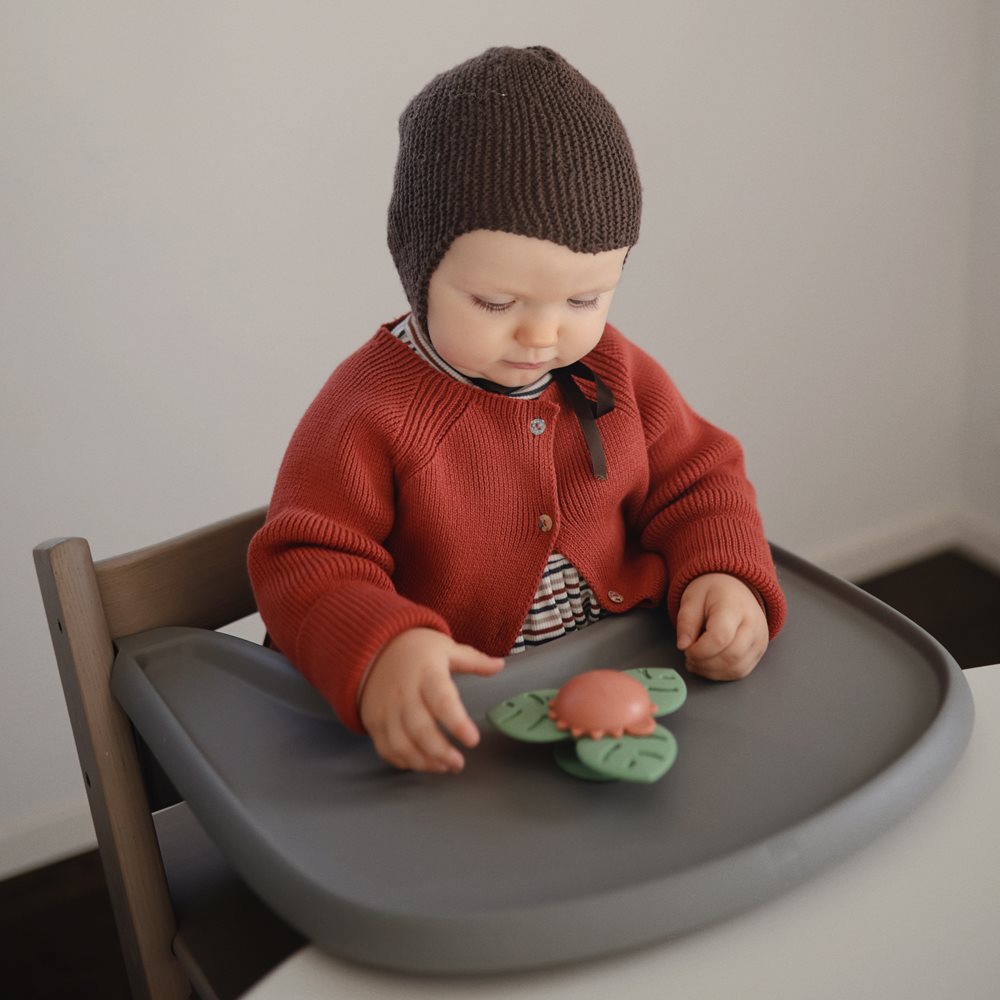 Mushie prilimpantis sukamasis žaislas (spinner) Dino