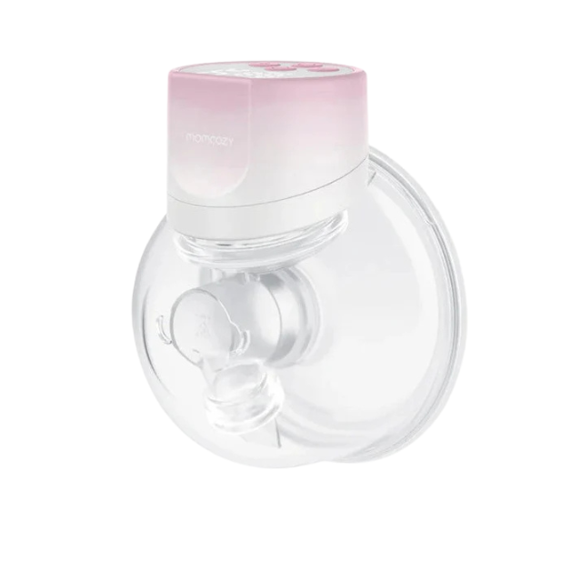 Momcozy nešiojamas belaidis pientraukis S12 Pro, rožinis