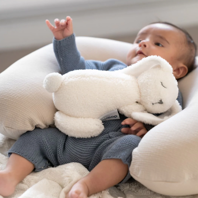 Doomoo migdukas - pilvelio šildyklė nuo diegliukų Snoogy Bunny Milky