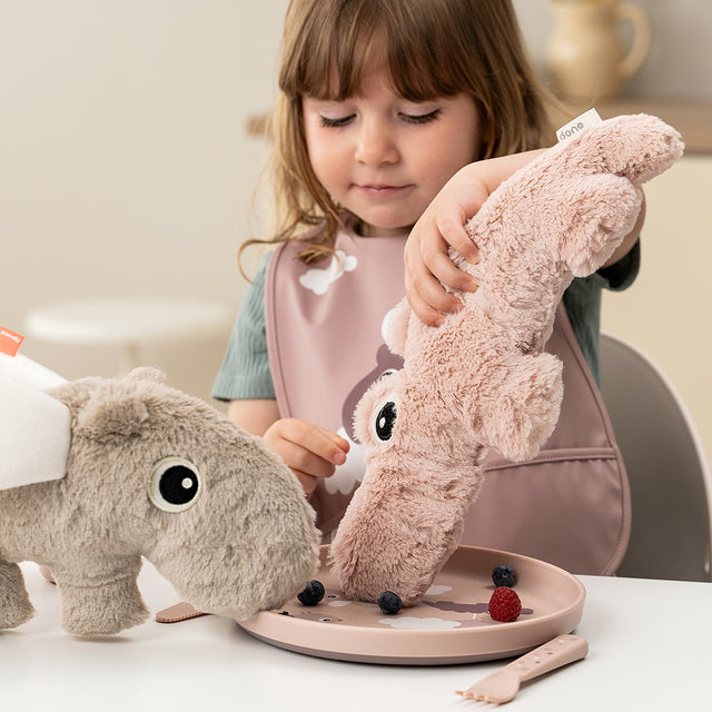 Done by Deer neslystanti lėkštė Foodie Happy clouds Powder