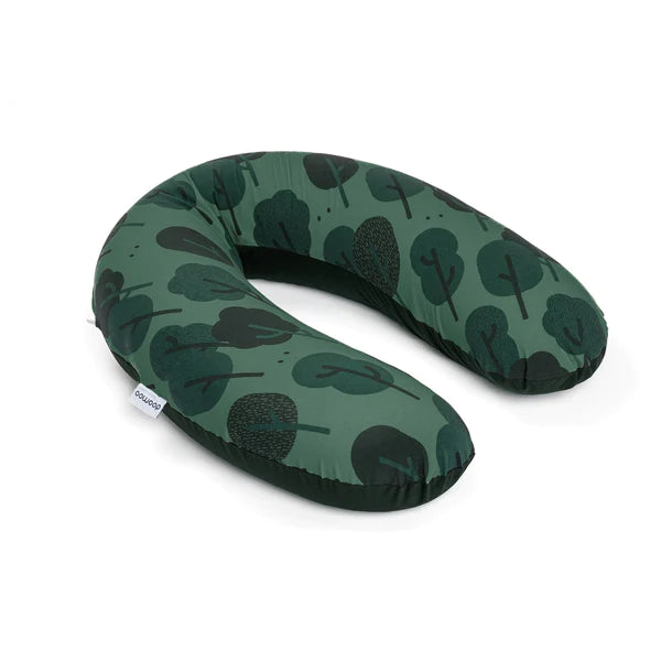 Doomoo Buddy barošanas un grūtniecības spilvens Green Forest