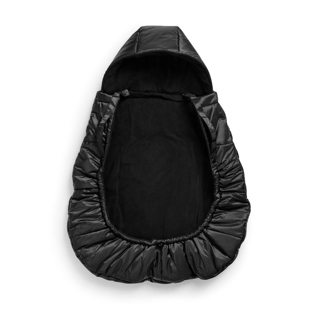 Elodie Details Cozy Cover 2in1 šiltas uždangalas nešioklei ir vežimėliui Black