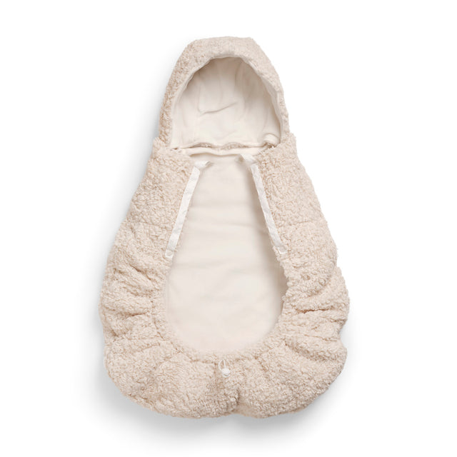 Elodie Details Cozy Cover 2in1 šiltas uždangalas nešioklei ir vežimėliui Soft Sherpa