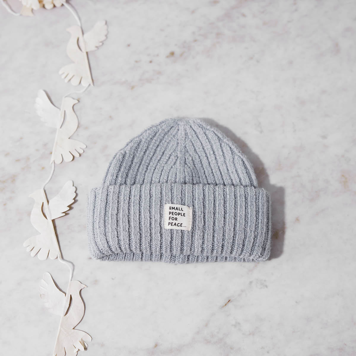 Elodie Details žieminė vilnos kepurė Wool Beanie Sunrise Blue