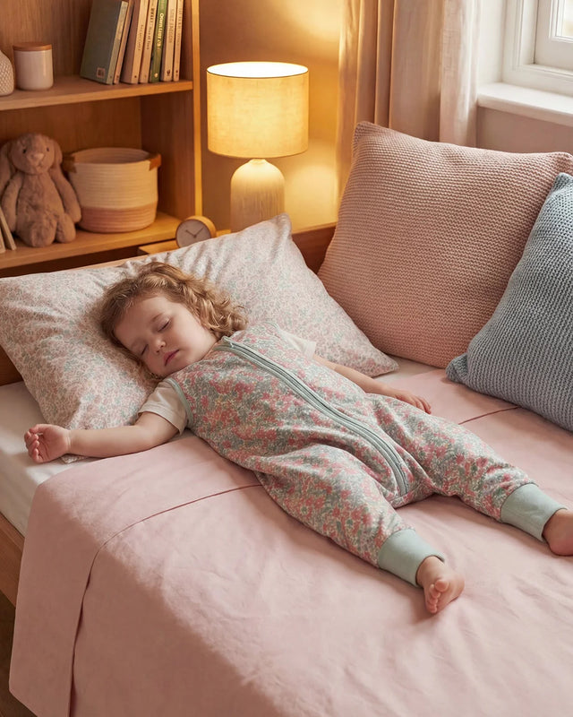 Molis&Co pižama - miegmaišis su kojytėmis TOG 0.5 Summer Bloom