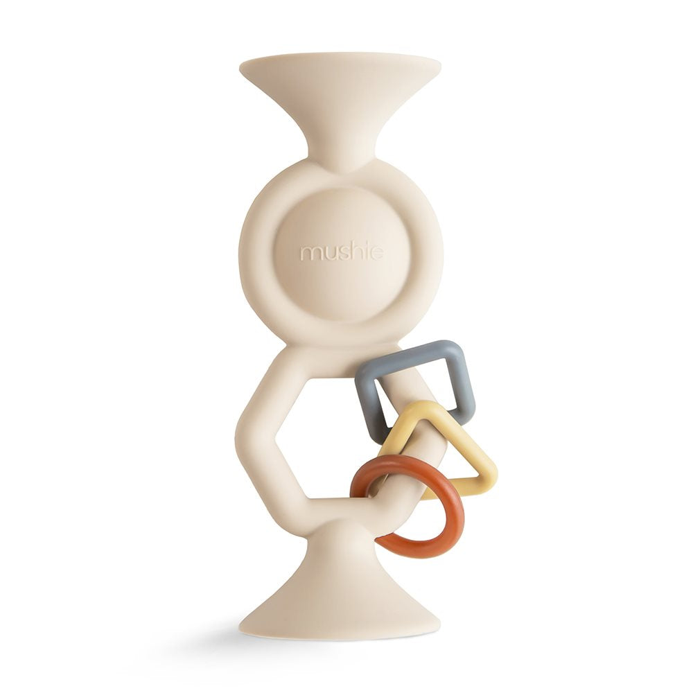 Mushie izglītojošo rotaļlietu krūzes tornis — retro krāsas (retro)