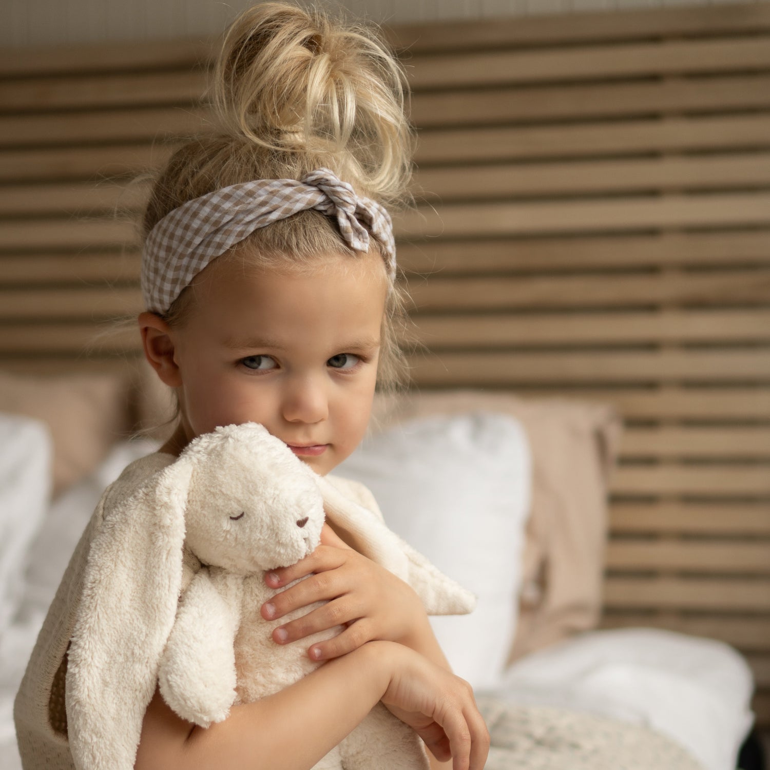 Moonie 2.0 migdukas Organic Humming Bunny - Grey su garso įrašymo funkcija