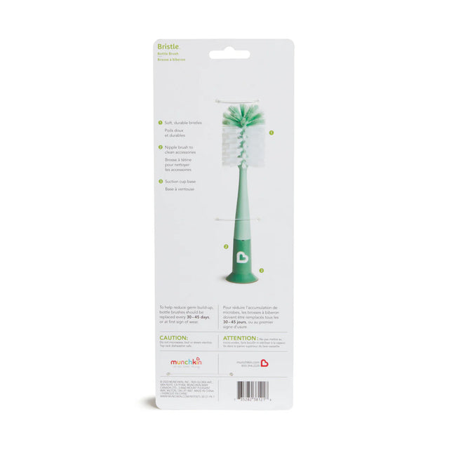 Munchkini harjakomplekt pudelite ja joogiklaaside pesemiseks