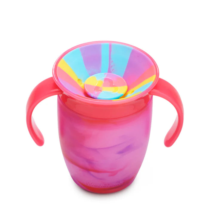 Munchkin mācību krūze - dzērājs Miracle 360 grādi (daudz krāsu)
