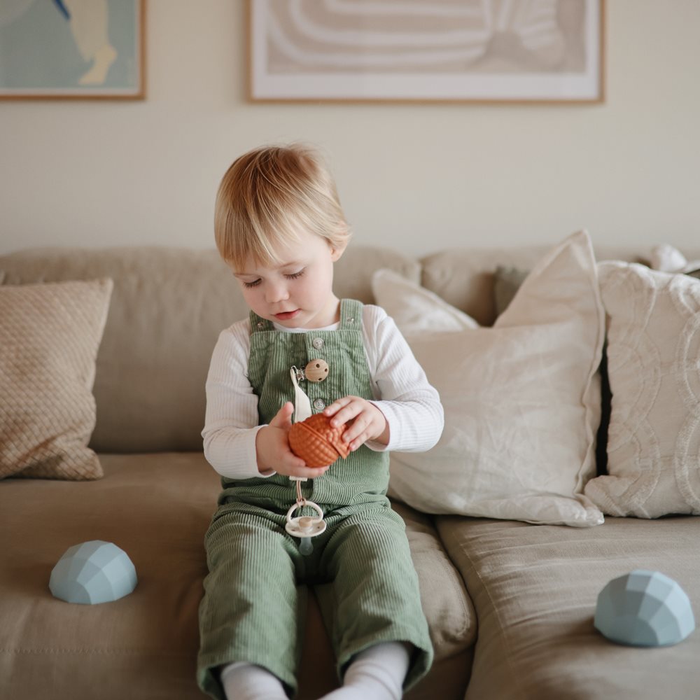 Mushie izglītojošo rotaļlietu krūzes tornis — retro krāsas (retro)