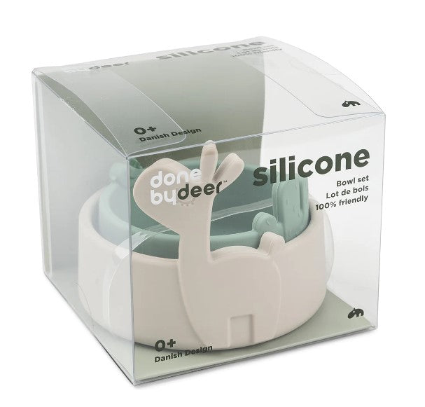 Done by Deer dubenėlių rinkinys Lalee Sand/Green (2vnt.)